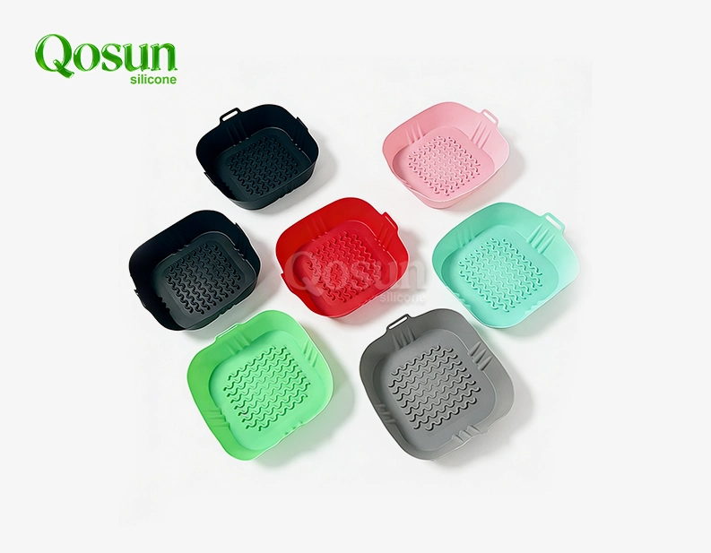 Square Air Fryer Silicone Baking Pan